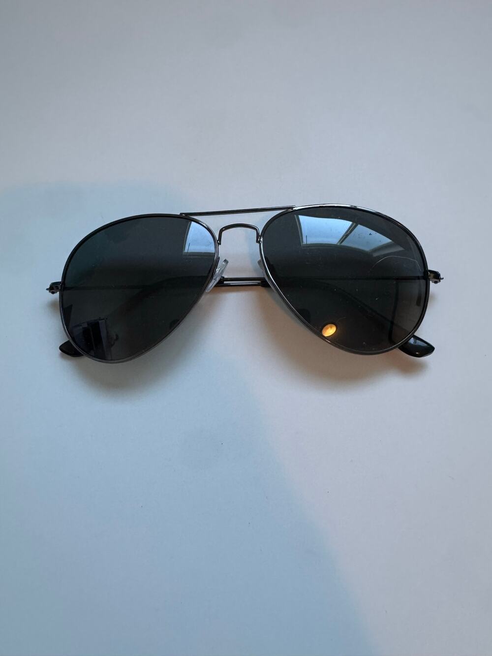 Foster Grant Black Aviator sunglasses